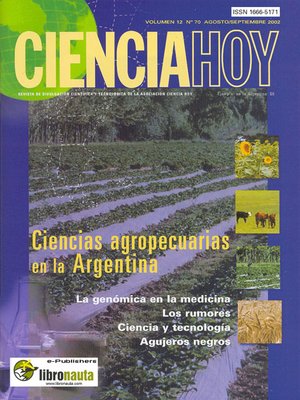 cover image of Ciencia Hoy V.12, 70
